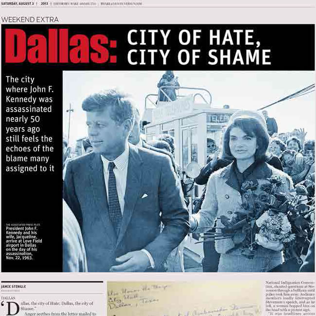 Dallas: City of Hate, City of Shame